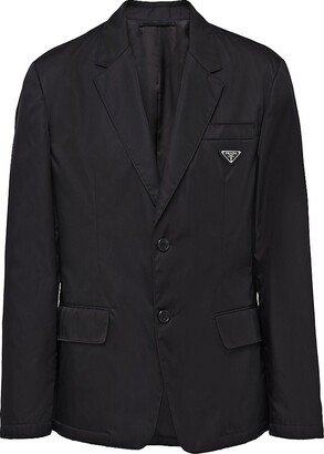 Re-Nylon Single-Breasted Jacket