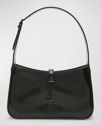 Le 5 A 7 Patent Leather Hobo Shoulder Bag