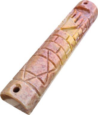 Marble Mezuzah Case - Jewish Door Mezuza For 10 cm Scroll