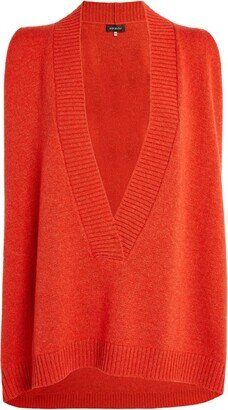 Cashmere Deep-V Sweater Vest