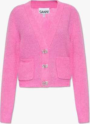 Wool Cardigan - Pink