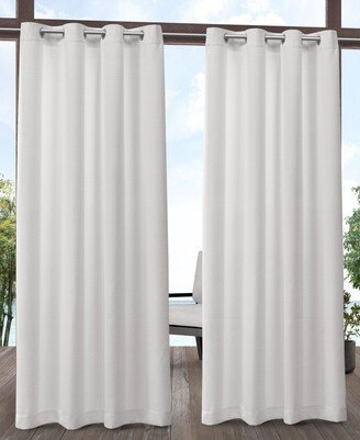 Aztec Indoor/Outdoor Grommet Top Curtain Panel Pair, 54