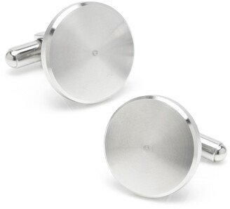 Ox Bull & Trading Co Brushed Radial Cufflinks