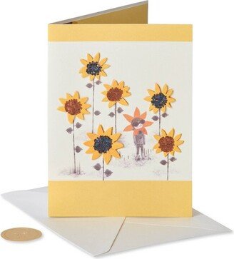 Sunflower Girl Card - PAPYRUS