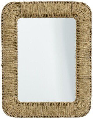 Peyton Lane Rattan Bohemian Wall Mirror