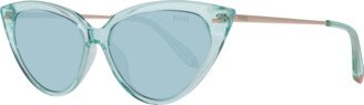 Turquoise Women Women's Sunglasses