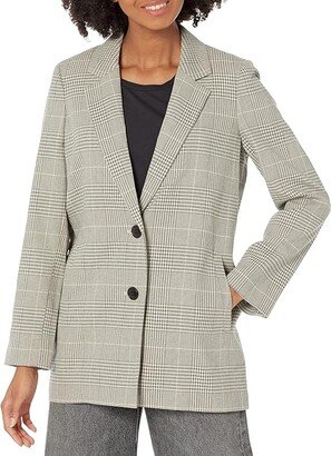 Dorset Blazer w/ Welt Pockets - Comatex (Nicholas Glen Plaid) Women's Clothing