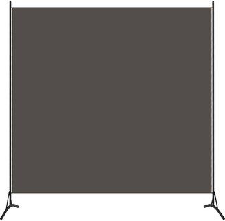 1-Panel Room Divider Anthracite 68.9