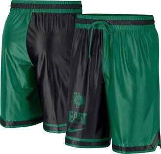 Men's Kelly Green, Black Boston Celtics Courtside Versus Force Split Dna Performance Shorts - Kelly Green, Black