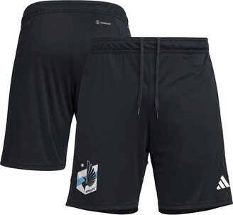 Men's Black Minnesota United Fc 2023 On-Field Aeroready Training Shorts