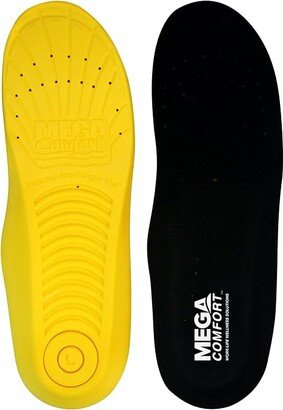 MEGAComfort Personal Anti-Fatigue Mat (PAM)(r) Insole (Yellow/Black) Insoles Accessories Shoes