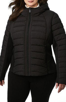 Hooded Quilted Water Repellent Jacket