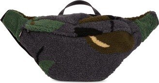 Apple Motif Fleece Bum Bag