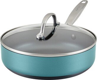 Achieve Hard Anodized Nonstick 3 Quart Saute Pan with Lid