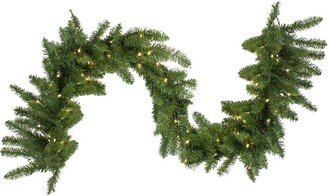 Northlight 25Ft Pre-Lit Buffalo Fir Commercial Artificial Garland