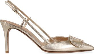 Garavani Leather Slingback Pumps