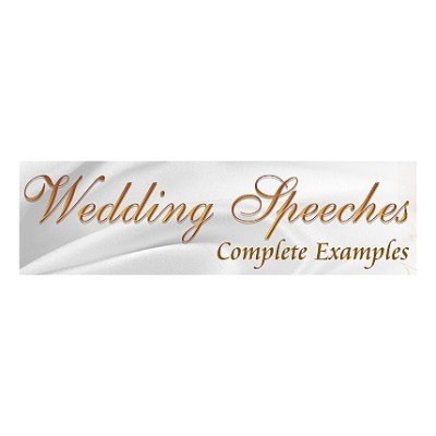 Wedding Speeches Complete Examples Promo Codes & Coupons