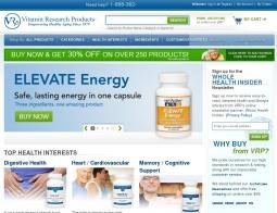 Vitamin Research Products Promo Codes & Coupons