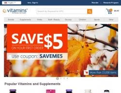 eVitamins Promo Codes & Coupons