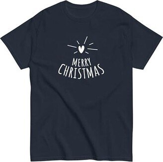 Generic Merry Christmas T-Shirt | Men T-Shirt | Merry Christmas for Men Navy