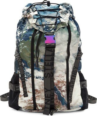 Logo Print Backpack-AB