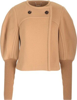 Boxy Fit Wool Coat