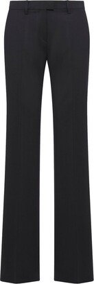 Mid-Rise Straight-Leg Trousers-BT