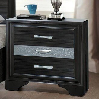 26 Naima Nightstand Black