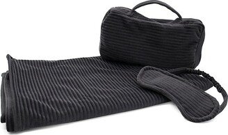 3-Piece Wrap, Eyemask & Bag Travel Set