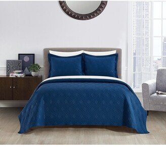 Marling Blue Quilt Set