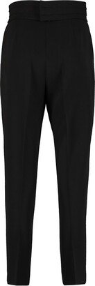 Cropped Tailored Trousers-AI