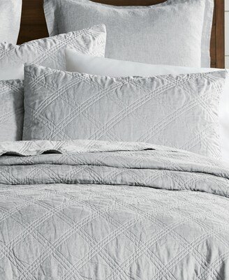 Closeout! Linen Quilted with Flange, Sham, Standard