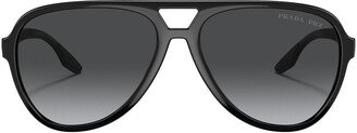 Double-Bridge Sunglasses