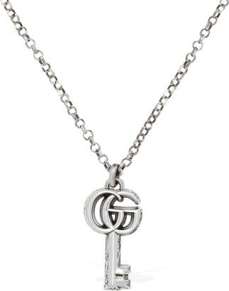 GG Marmont key charm necklace