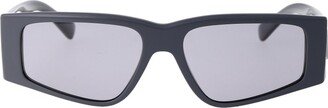 Rectangular Frame Sunglasses-AT