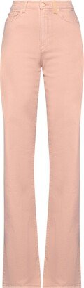 N°21 x 7 FOR ALL MANKIND Denim Pants Blush