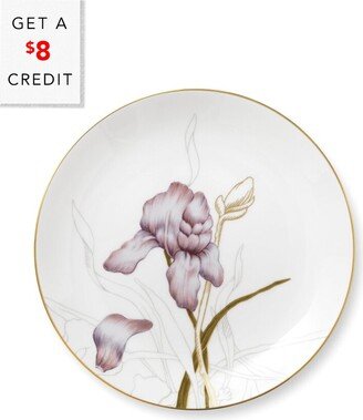 8.75In Iris Flora Salad Plate With $8 Credit