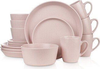 Stone Lain Albie 16Pc Stoneware Dinnerware Set-AA