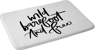 Chelcey Tate Wild Barefoot And Free Bath Rugs and Mats White 24 x 36