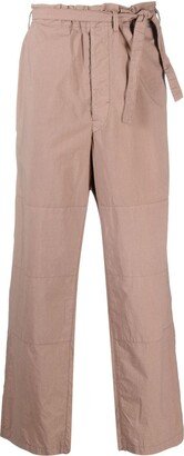 Belted Wide-Leg Trousers-AG