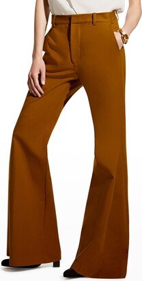 CARESTE Penelope Mid-Rise Flare Pants