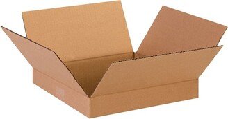 Box Partners Flat Corrugated Boxes 13 x 13 x 2 Kraft 25/Bundle 13132