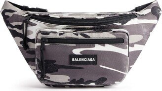 Explorer camouflage-print belt bag