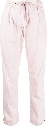 Drawstring-Waistband Cotton Trousers