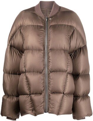 Zipped Padded Jacket-AH