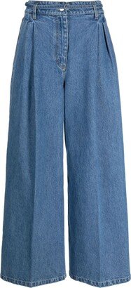 Panjim wide-leg cotton jeans