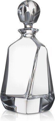 Aurora Crystal Whiskey Decanter, 25.3 Oz