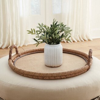 Woven Ottoman Tray