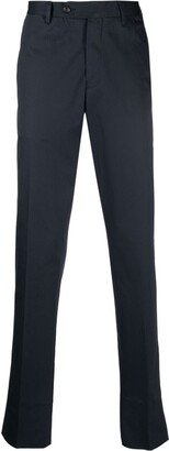 Tailored Cotton Blend Trousers