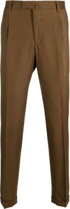 Tailored Virgin Wool Trousers-AG